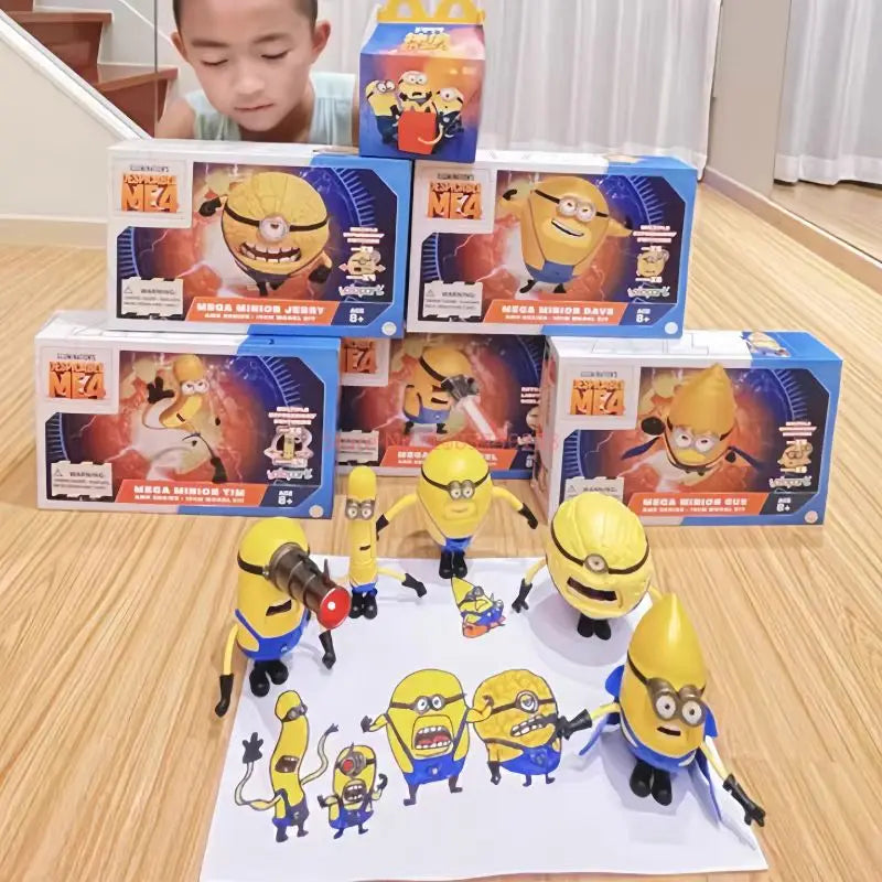 Despicable Me 4 AMK Series Mega Minions Model Kits - Image 7