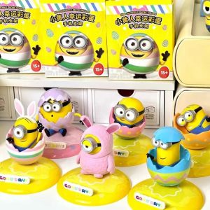 Minions Lucky Egg Series Mobile Phone Holder Stand Blind Box