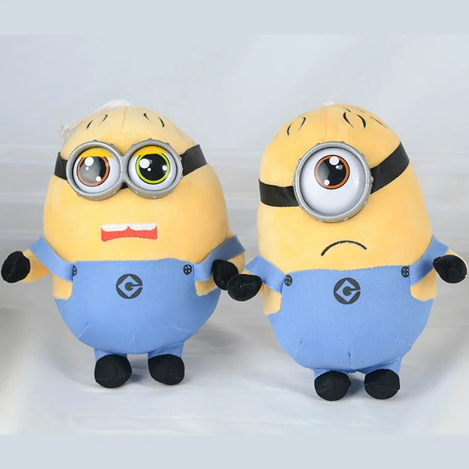 Minions 4 Plush Keychains – 12–22cm Kawaii Cartoon Dolls - Image 9