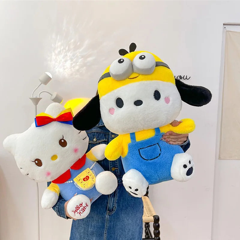 35cm Anime Sanrio Minion Pacha Dog Plush Toy Pillow - Image 4
