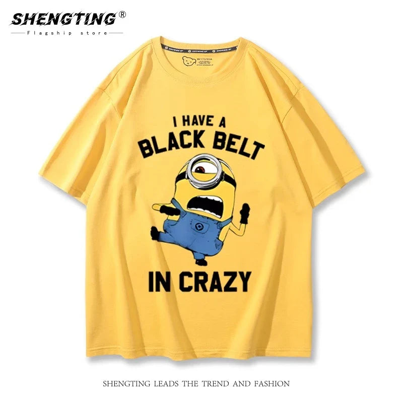 Minions Co-Branded Kids T-Shirt – Parent-Child Summer Edition - Image 24