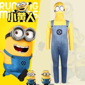 Minions Cosplay Jumpsuit – Kids & Adults Costume Edition