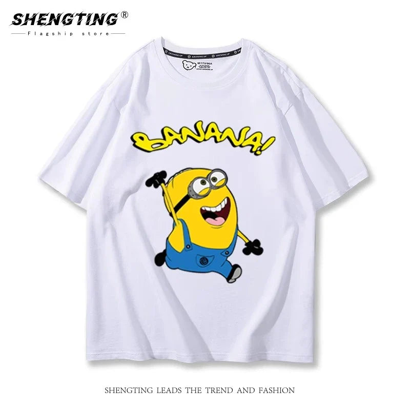 Minions Co-Branded Kids T-Shirt – Parent-Child Summer Edition - Image 12