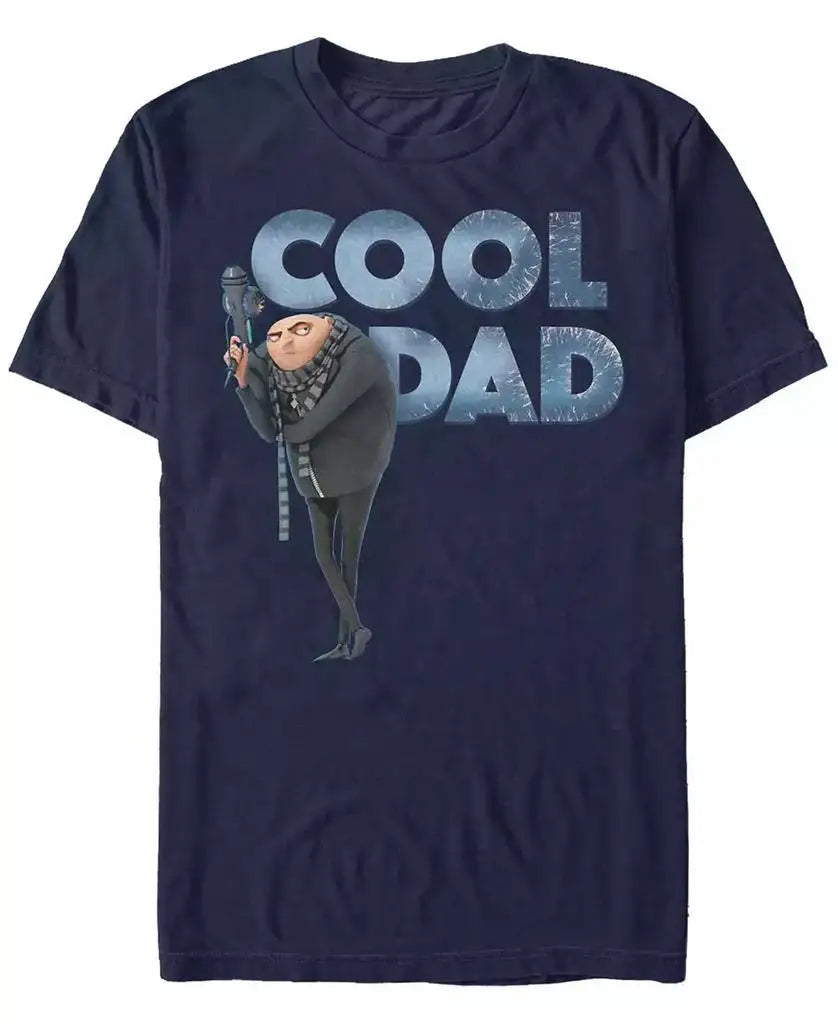 Gru The Cool Dad Minions T-Shirt for Men