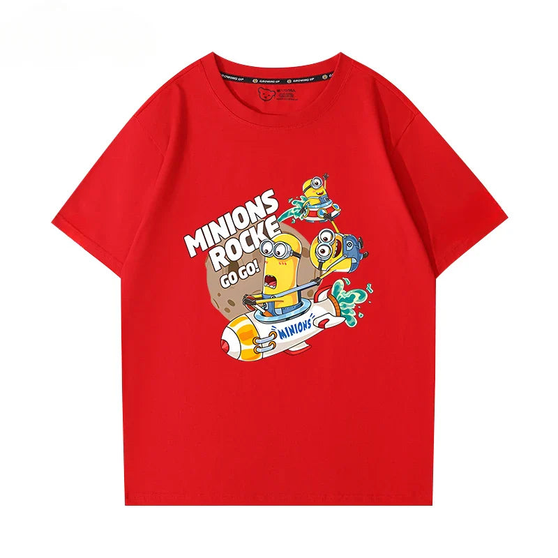 Minions Cotton T-Shirt for Kids (Ages 3–14) - Image 13