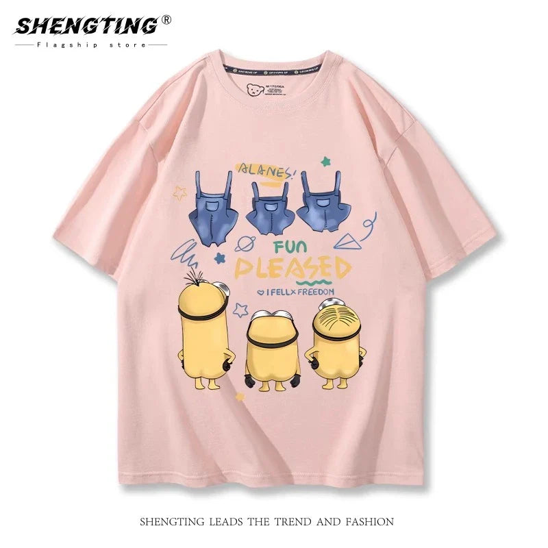 Minions Co-Branded Kids T-Shirt – Parent-Child Summer Edition - Image 6