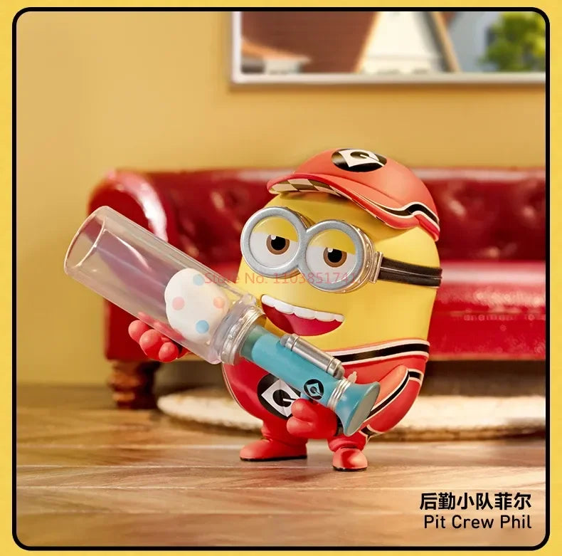 Miniso Minions Action Figures – Despicable Me 4 Kawaii PVC Dolls - Image 8