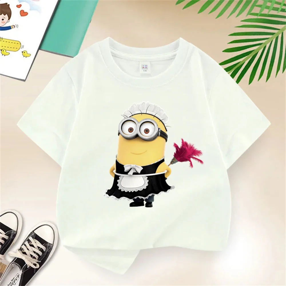 Kids Minions Birthday T-Shirt (Ages 3–14) - Image 8