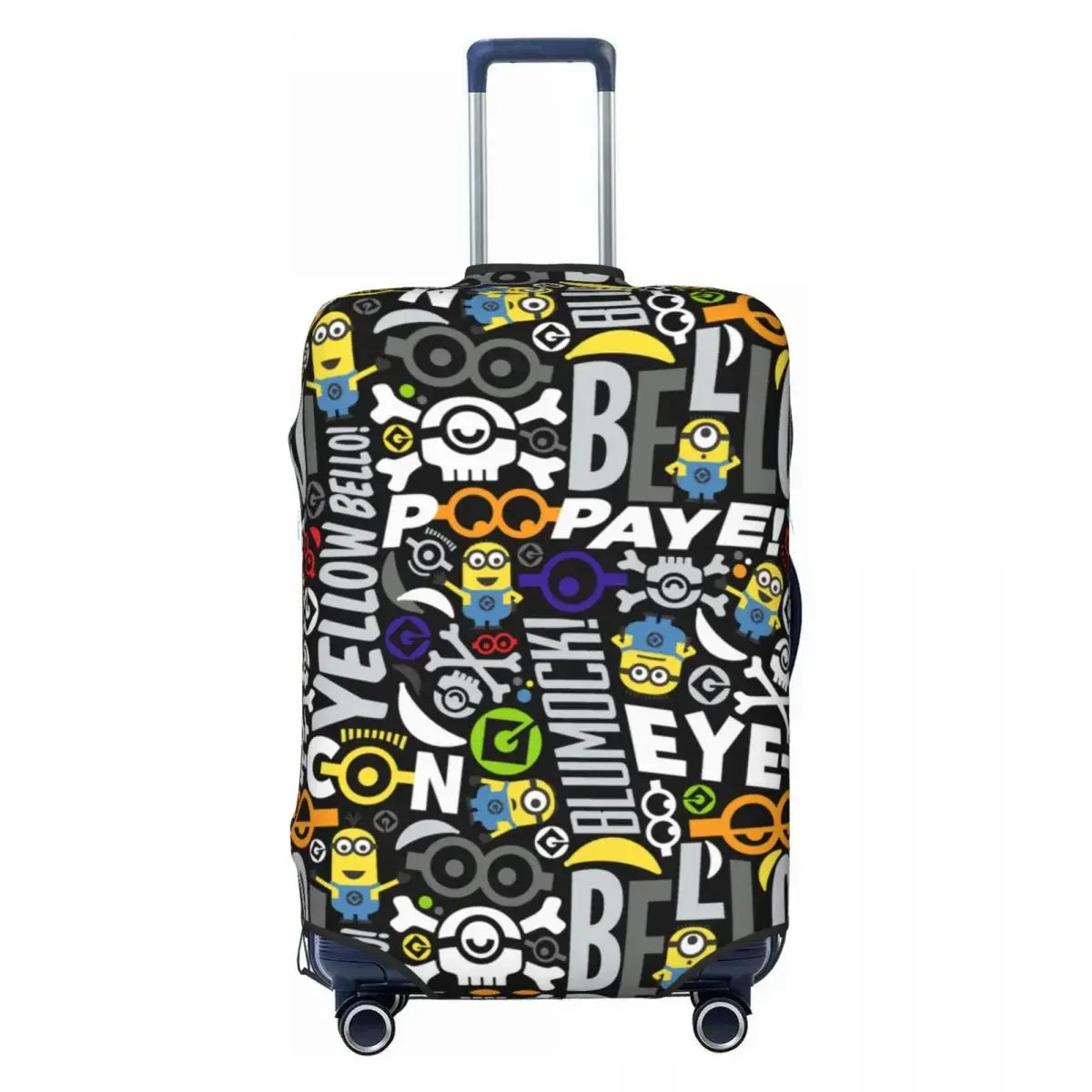 Minions Suitcase Cover – Thickened Dustproof Travel Protector - Image 5