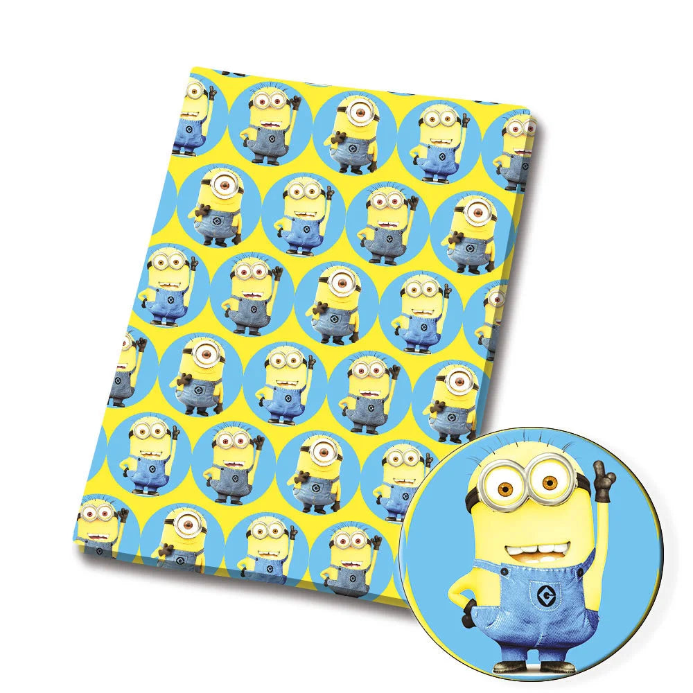 Minions Patchwork Fabric – BEAST KINGDOM Cotton-Blend Textile for Sewing - Image 3