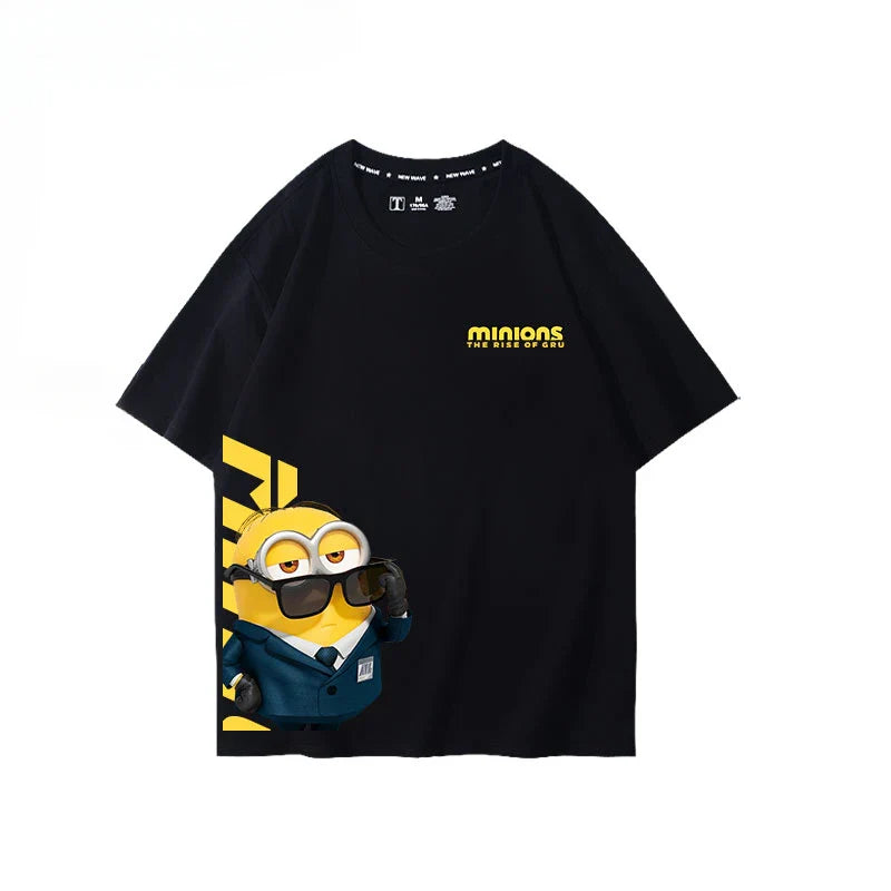 Minions Sunglasses T-Shirt – Despicable Me 4 Co-Branded Cotton Tee - Image 3