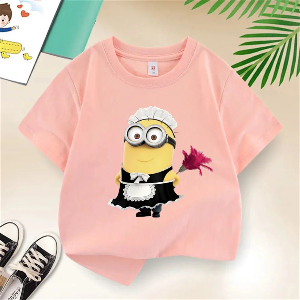 Kids Minions Birthday T-Shirt (Ages 3–14) - Image 9