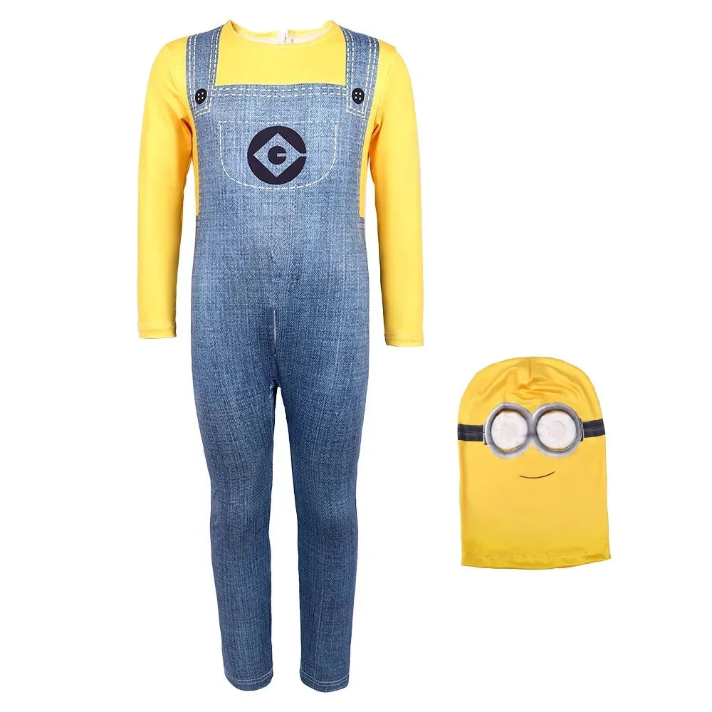 Minions Cosplay Jumpsuit – Kids & Adults Costume Edition - Image 2