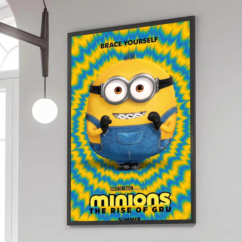 1PC Minions 2 Retro Poster - Image 14