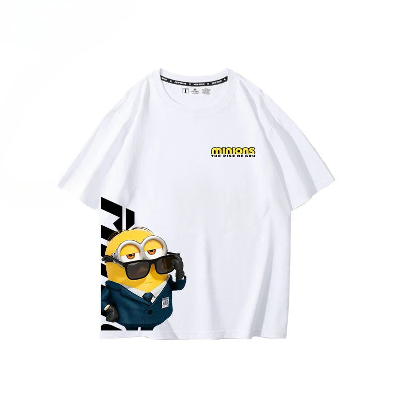 Minions Sunglasses T-Shirt – Despicable Me 4 Co-Branded Cotton Tee - Image 4