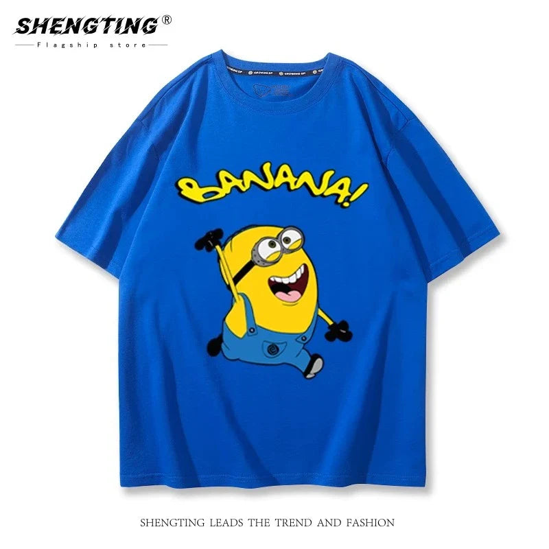Minions Co-Branded Kids T-Shirt – Parent-Child Summer Edition - Image 8