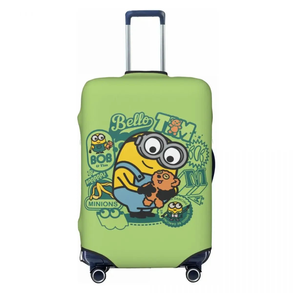Minions Suitcase Cover – Thickened Dustproof Travel Protector - Image 18
