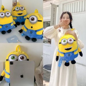 New Cartoon Anime Minions Backpack