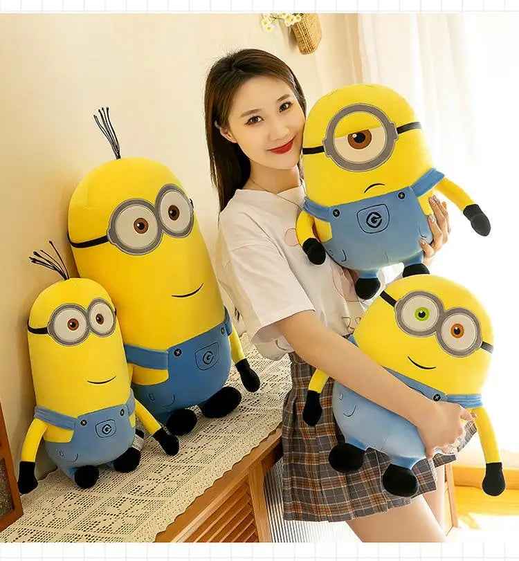 Cute Minions Movie Characters Yellow Plush Toys - Image 21