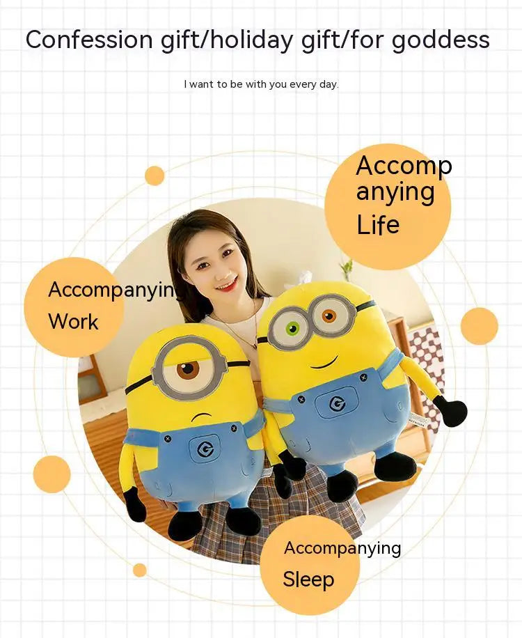 Cute Minions Movie Characters Yellow Plush Toys - Image 17