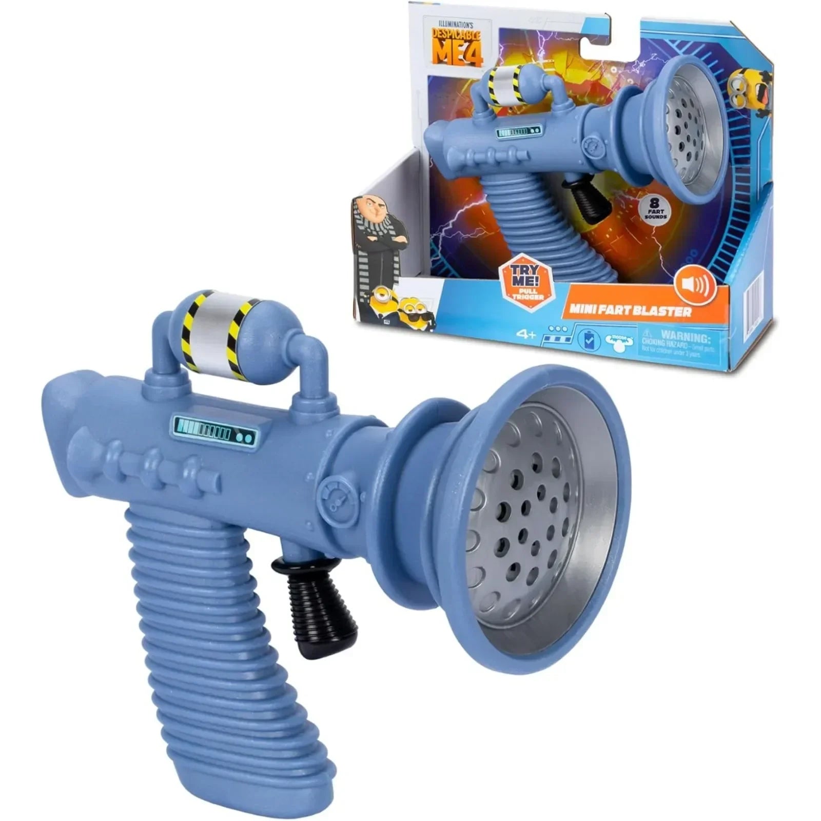 Minions Despicable Me Mini Fart Blaster with Light & Sound Effects - Image 2