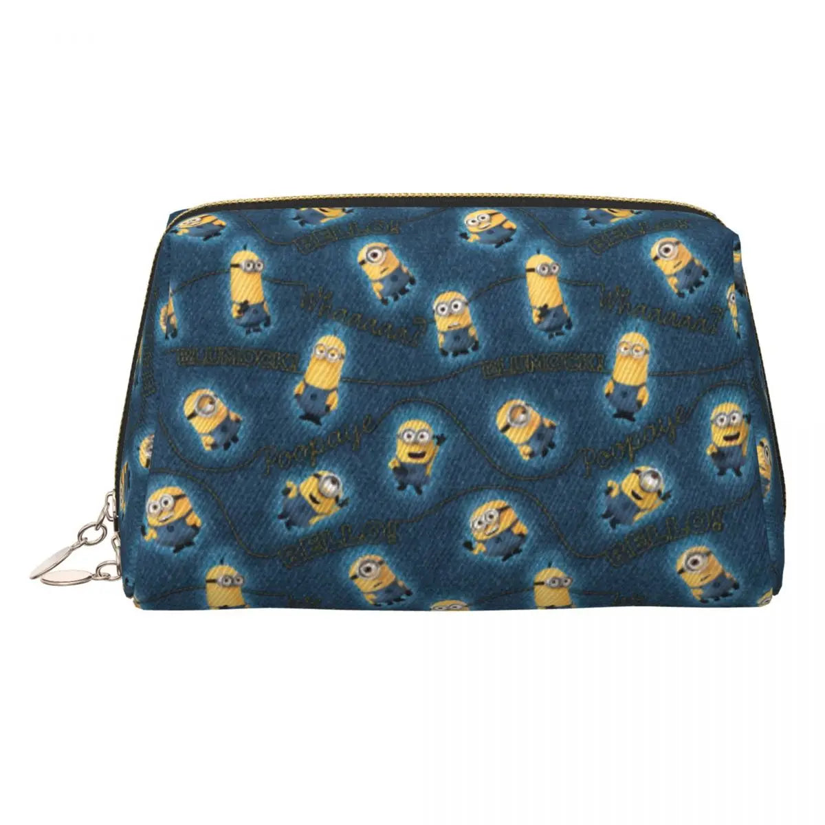 Custom Kawaii M-Miniones Classical Cartoon Cute Travel Toiletry Bag for Women - Image 2