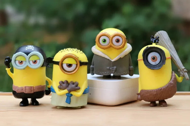6-8Pcs/Set Kawaii Minions Figurines Toys - Image 17