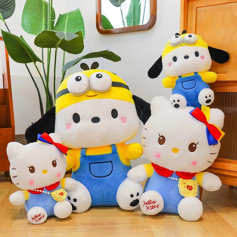 35cm Anime Sanrio Minion Pacha Dog Plush Toy Pillow - Image 5