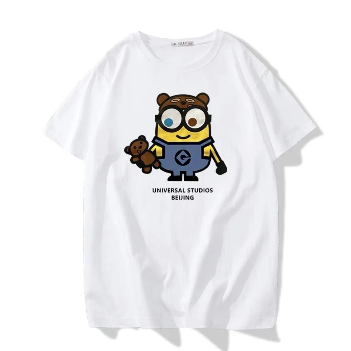 Kawaii Minions Oversized T-Shirt – Unisex Cotton Streetwear