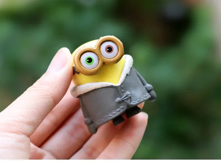 6-8Pcs/Set Kawaii Minions Figurines Toys - Image 11