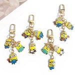 Minions Keychain Earphone Case Pendant