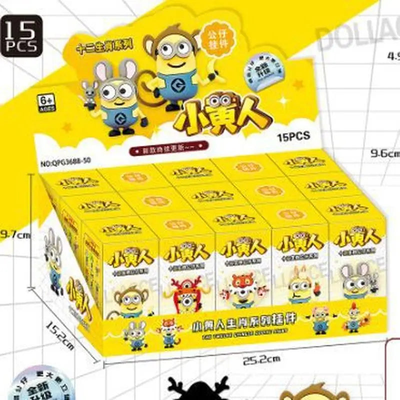 Minions Keychain Action Figures - Cute Mini Doll Pendants - Image 2