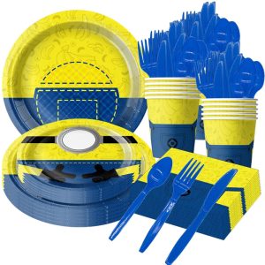 Minions Theme Kid Birthday Party Decoration Supplies