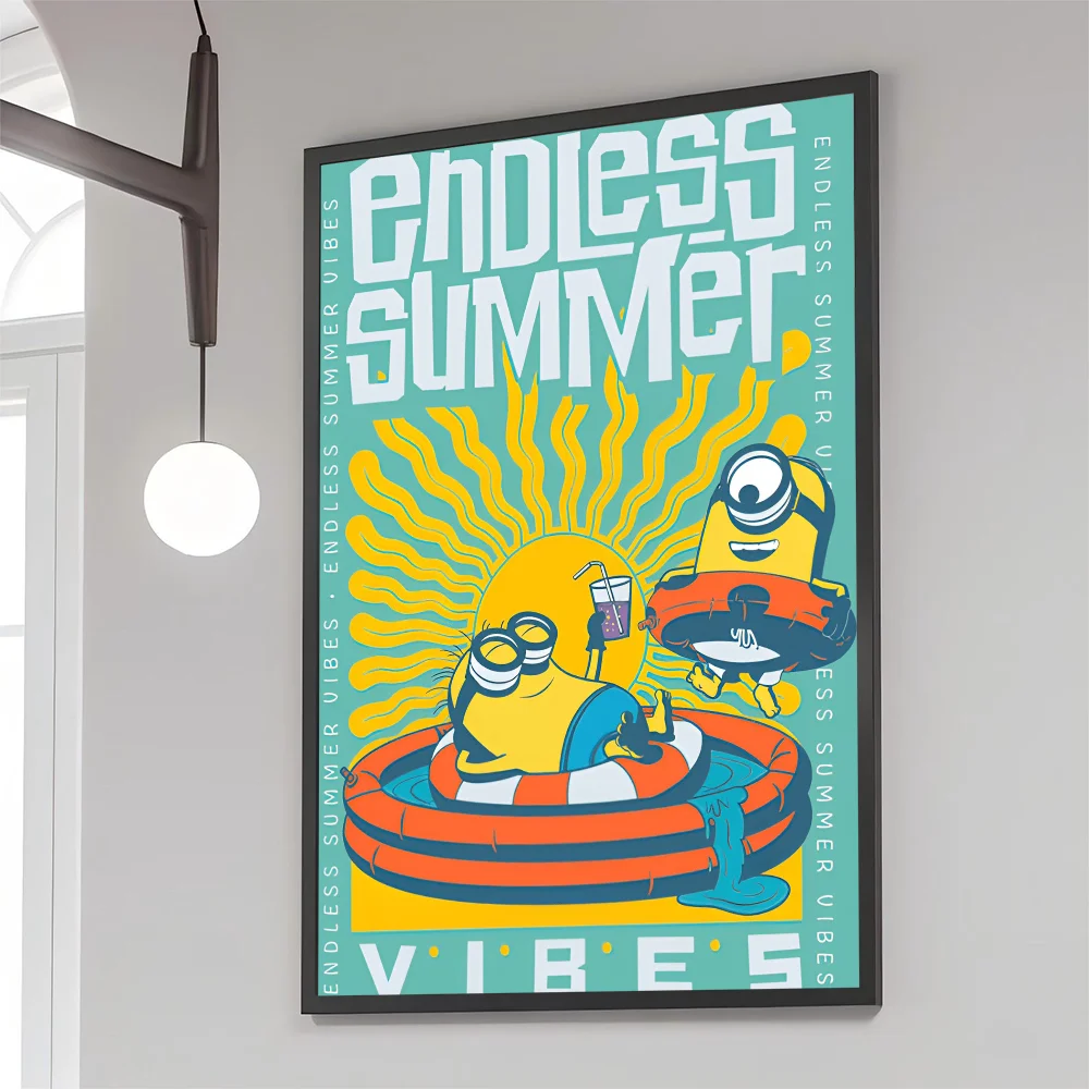 1PC Minions 2 Retro Poster - Image 15