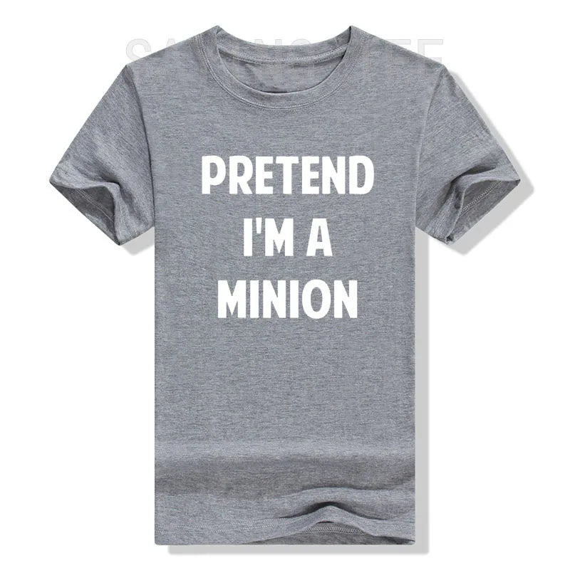 “Pretend I’m A Minion” T-Shirt – Funny Halloween Party Tee - Image 9
