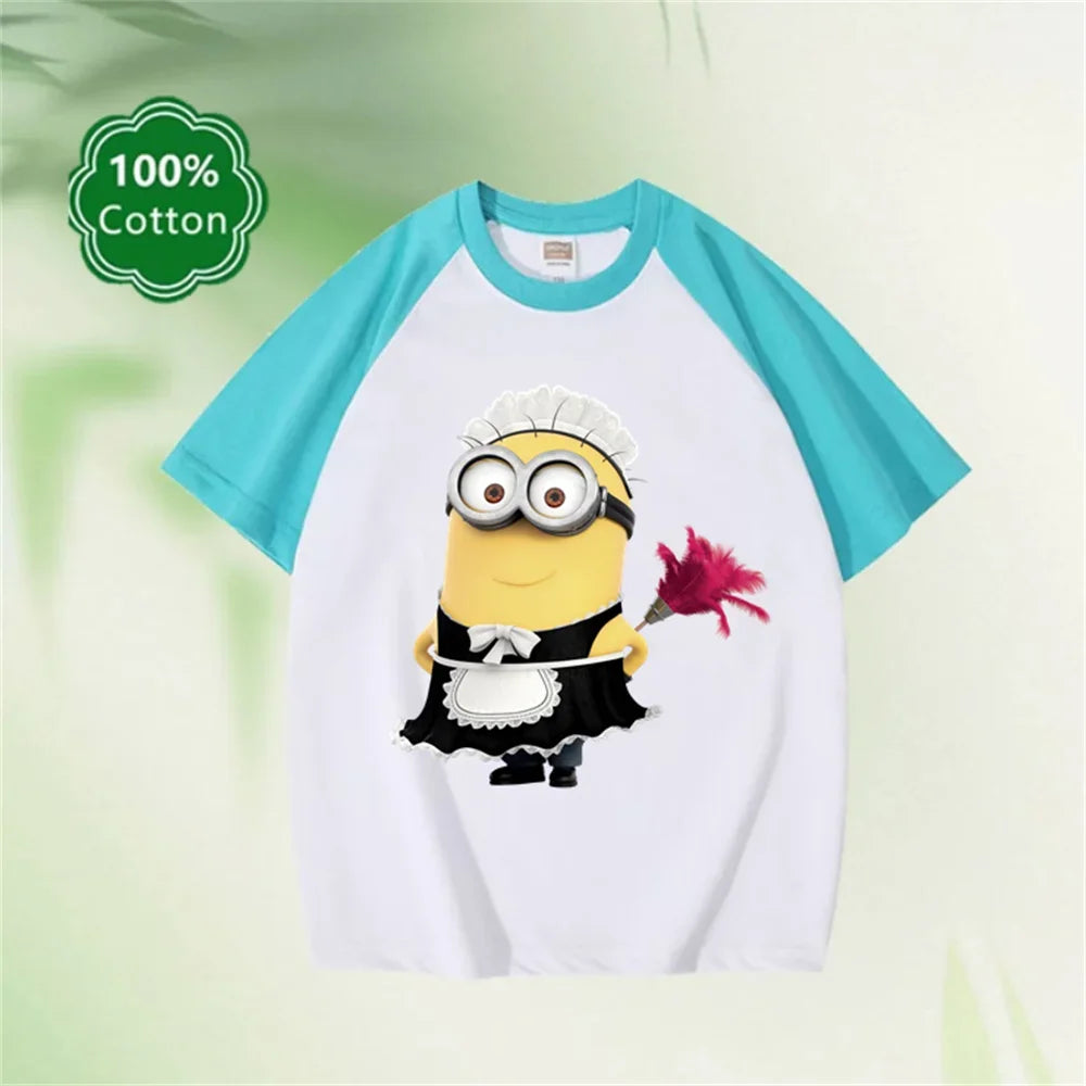 Kids Minions Birthday T-Shirt (Ages 3–14) - Image 2