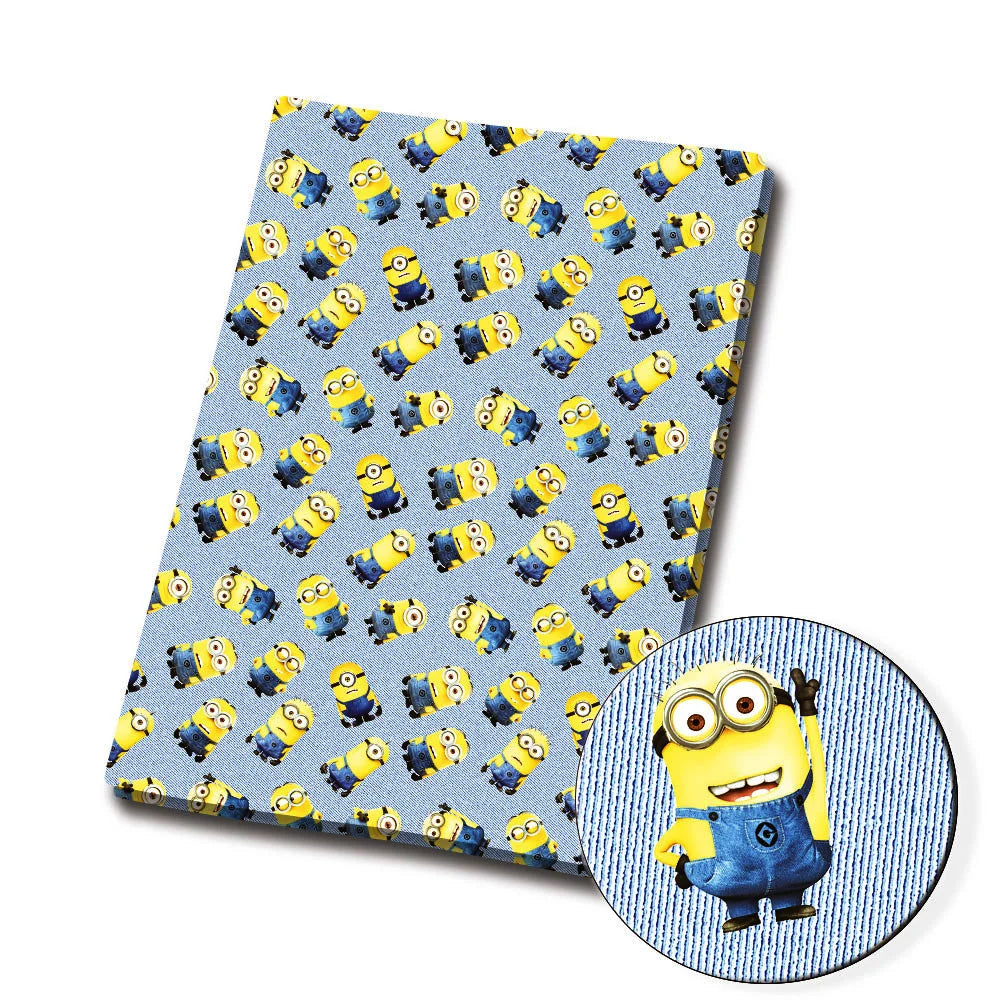 Minions Patchwork Fabric – BEAST KINGDOM Cotton-Blend Textile for Sewing - Image 7