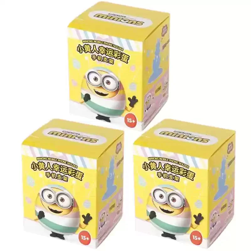 Minions Lucky Egg Series Mobile Phone Holder Stand Blind Box - Image 9