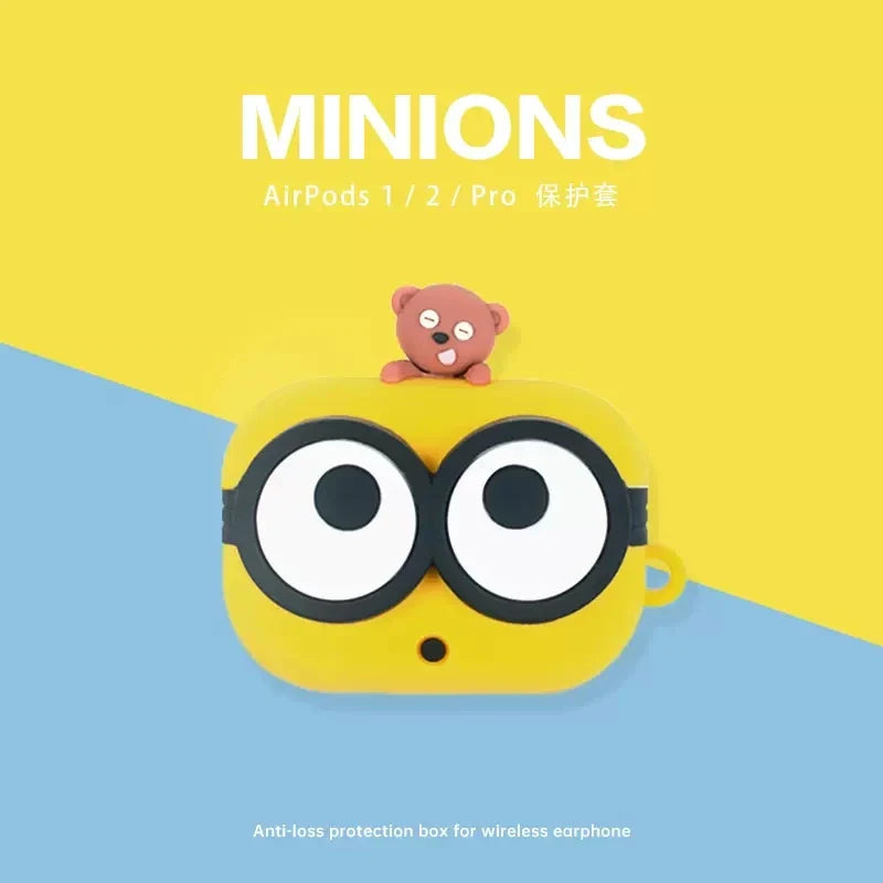 Minions Silicone Earphone Case for AirPods 1/2/3/Pro/Pro 2 - Image 2