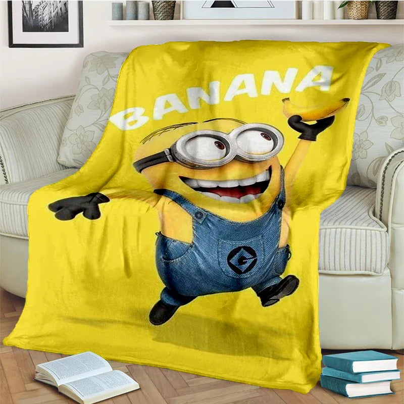 2025 New Cute Minions Flannel Blanket - Image 18