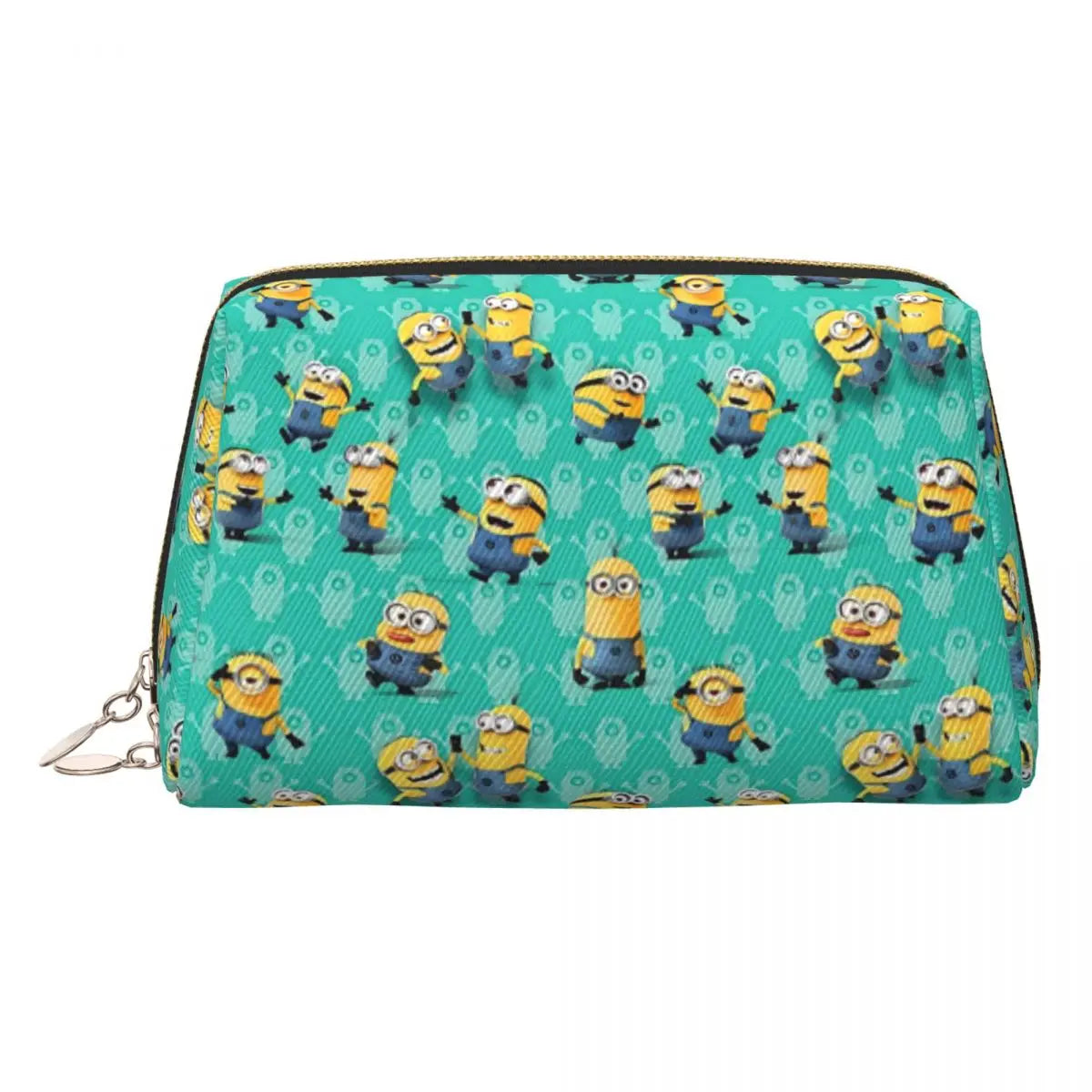 Custom Kawaii M-Miniones Classical Cartoon Cute Travel Toiletry Bag for Women - Image 4