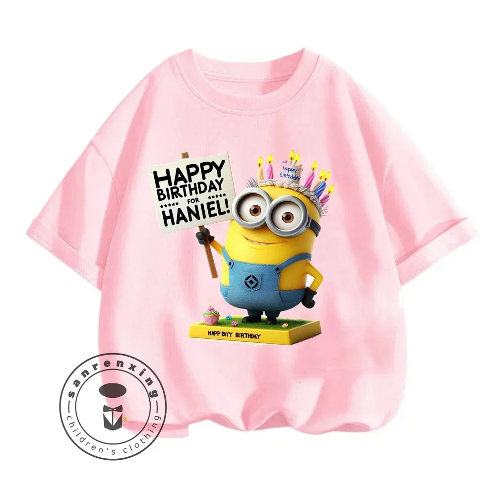Kids Minions Character T-Shirt - Image 8