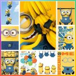 Minions 5D Diamond Painting – Cute Cartoon Cross Stitch Mosaic Kit