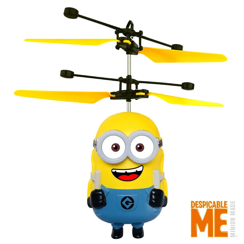 Minions Induction Flying Toy – Hover Helicopter for Kids - Image 3