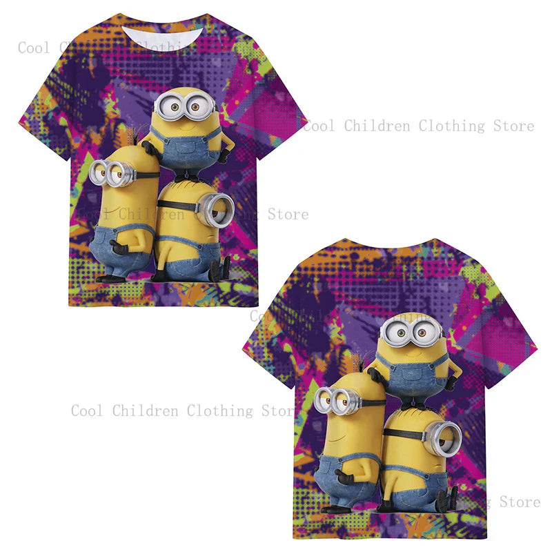 2024 Minions Parent-Child T-Shirt - Image 7