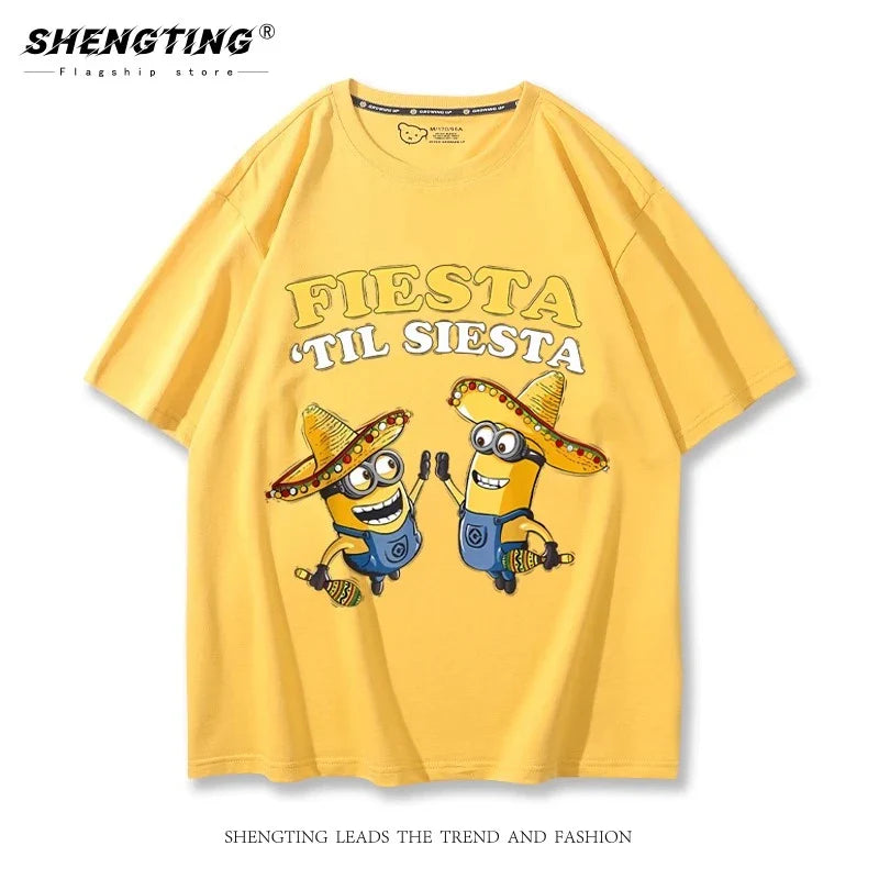 Minions Co-Branded Kids T-Shirt – Parent-Child Summer Edition - Image 15