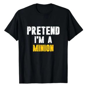 “Pretend I’m a Minion” T-Shirt – Funny Graphic Tee for Holidays & Costumes