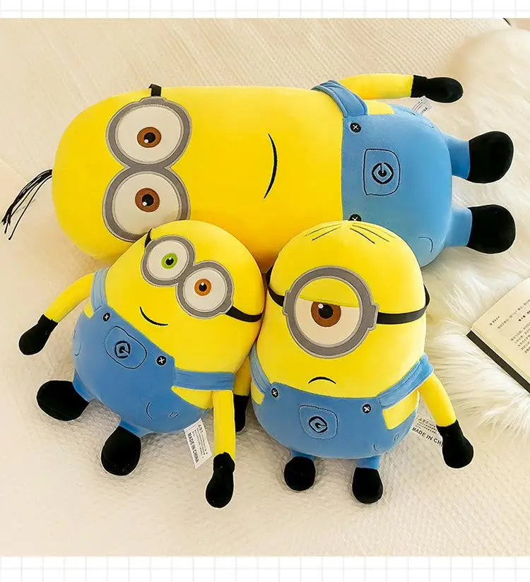Cute Minions Movie Characters Yellow Plush Toys - Image 16
